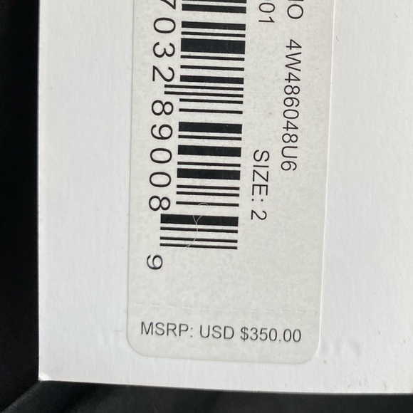 Alexander Wang NWT One Shoulder Ruched Dress - Picture 9 of 9